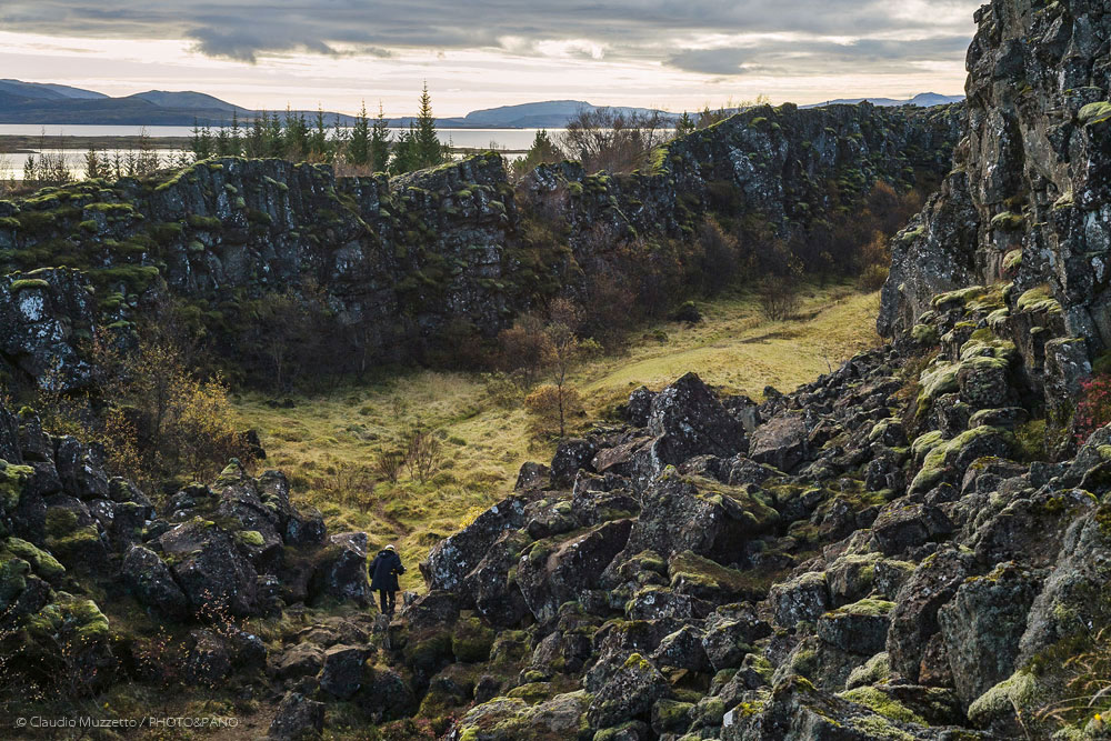 Islanda - placche continentali a Thingvellir