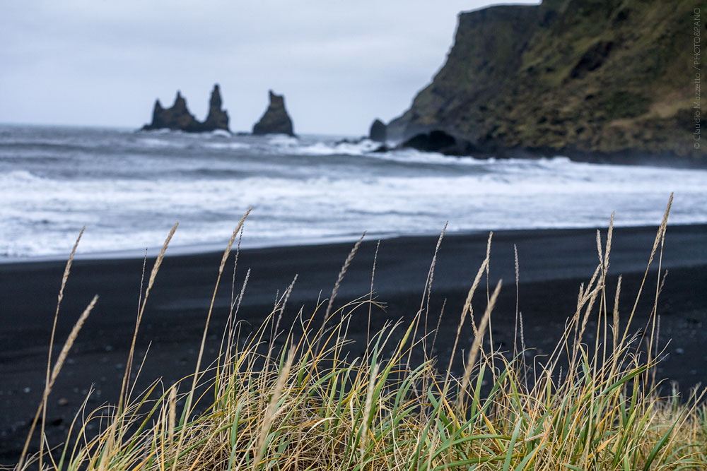 Islanda - spiaggia nera di vík í mýrdal
